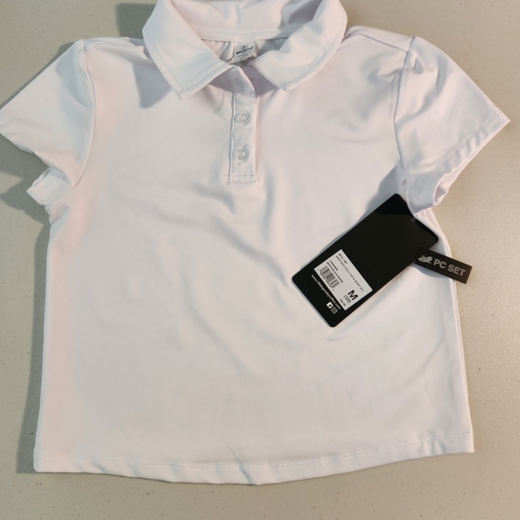 90°Degree Polo Shirt and Black Skirt Matching Set, Girls Size 10-NWT - Picture 5 of 12
